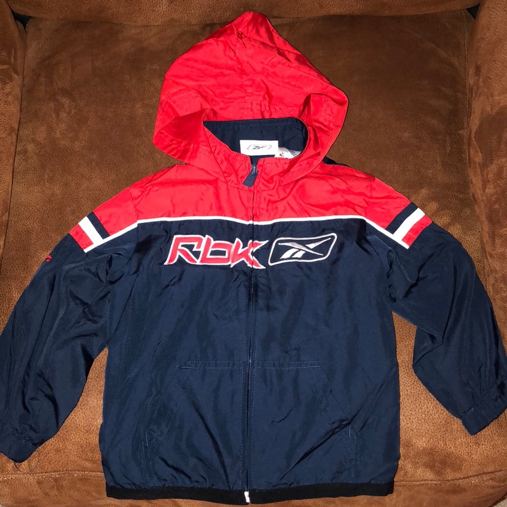 Boys Reebok Challenge All Star Windbreaker Jacket
